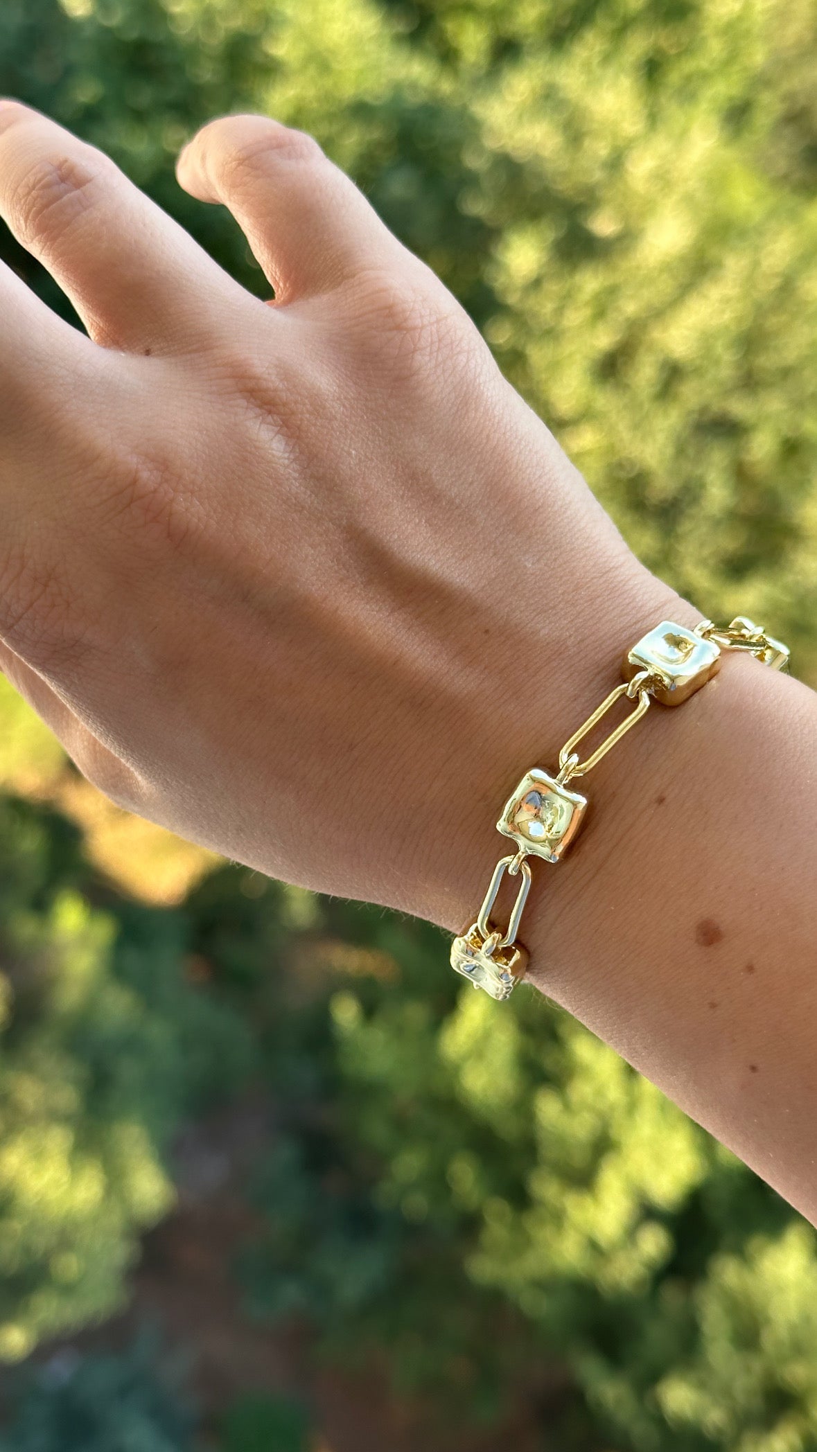 Renna 14K Rengi Rodyum Kaplama Bileklik