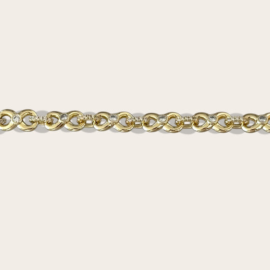 Gila 14K Rengi Rodyum Kaplama Bileklik