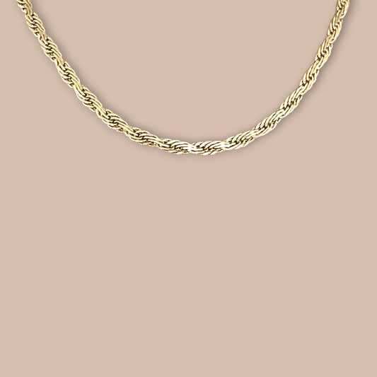 Fona 50 cm 14k Color Rhodium Plated Necklace