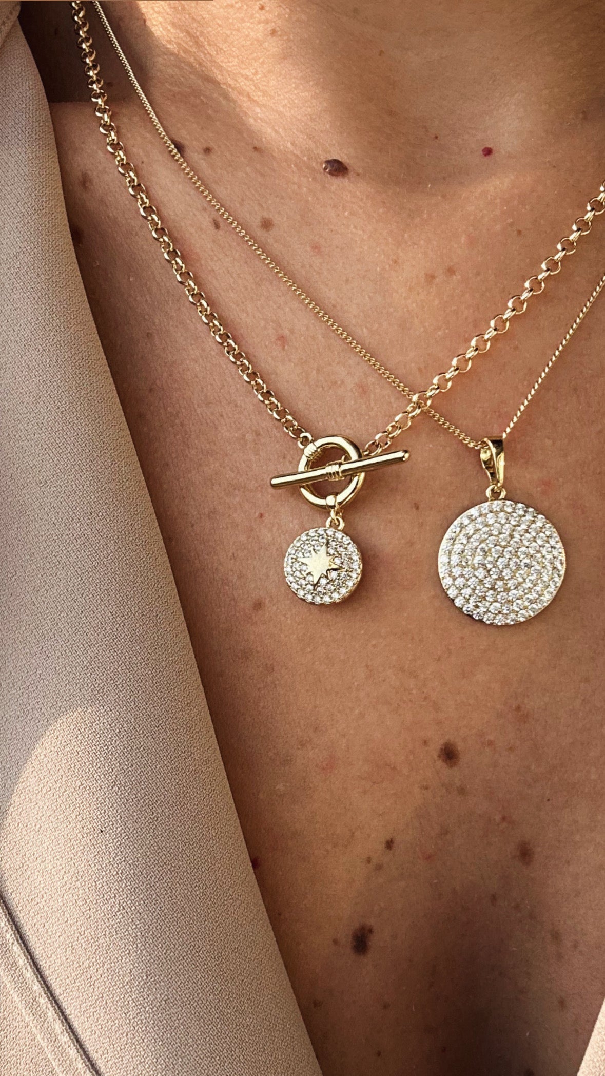 Dolce 14k Rodyum Kaplama Kolye