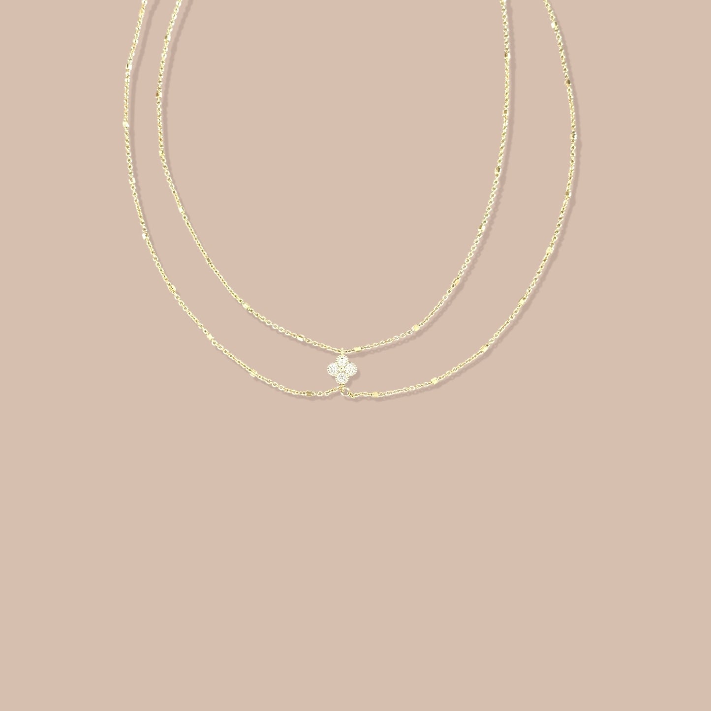 Lolli 14k Rodyum Kaplama Kolye