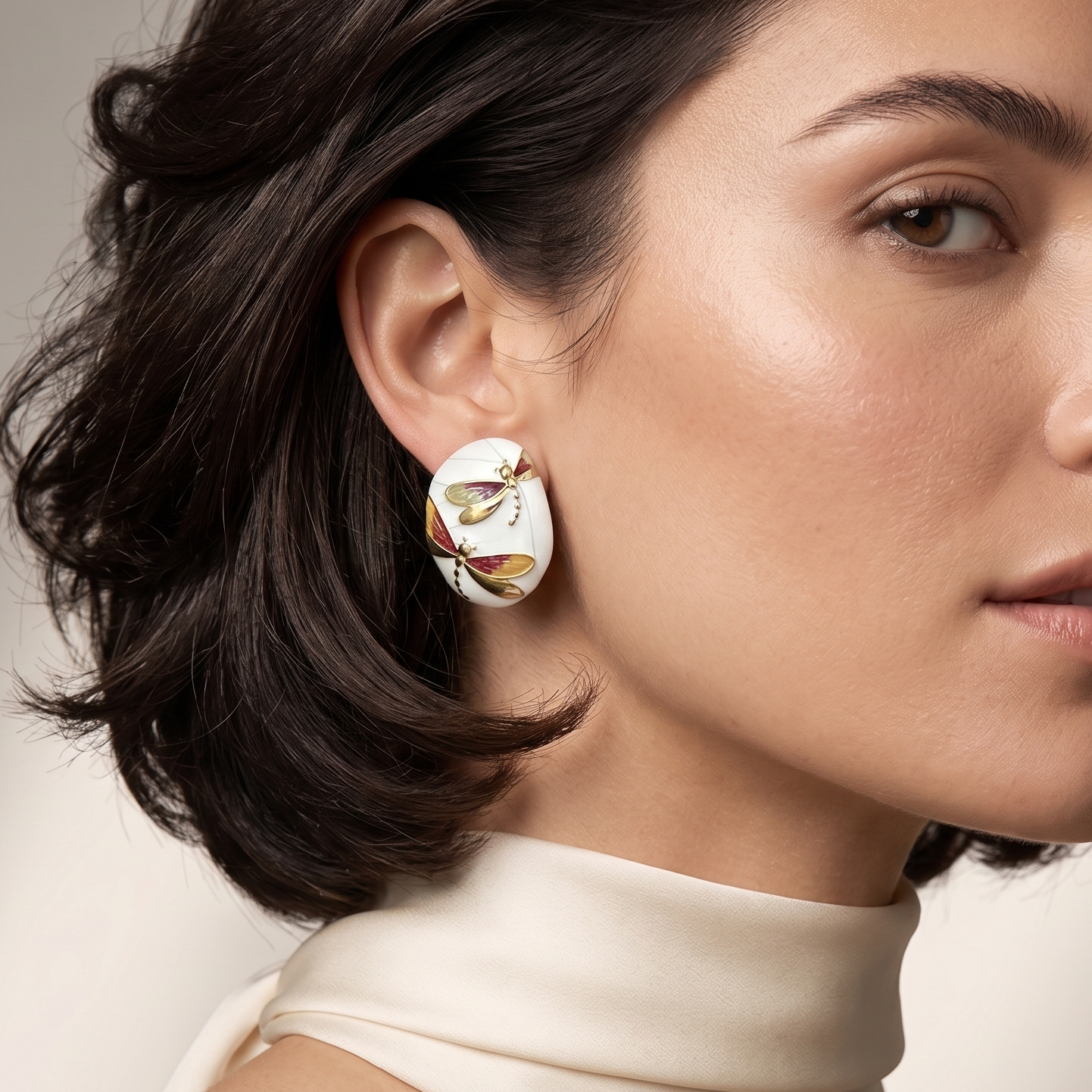Butterfly Effect - Colorful Dangle Earrings