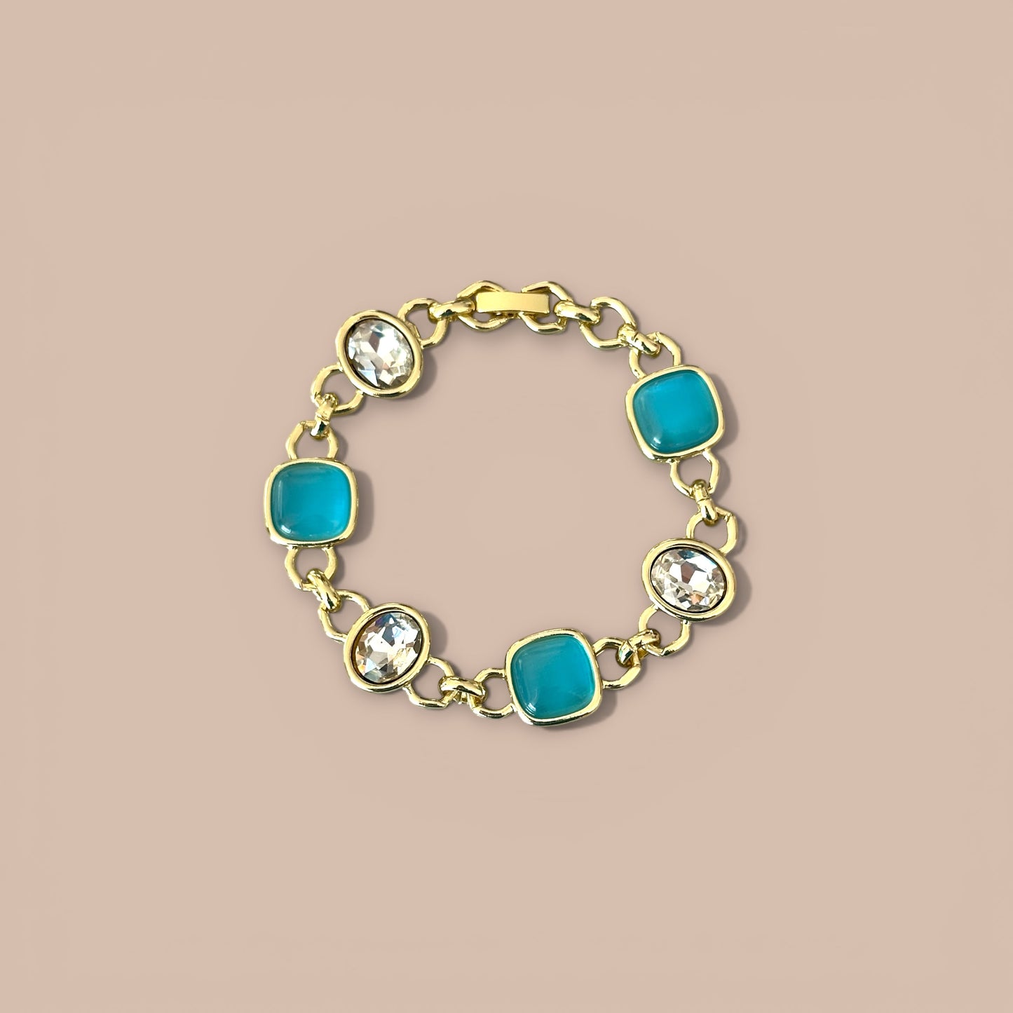 Ocean 14K Rodyum Kaplama Bileklik