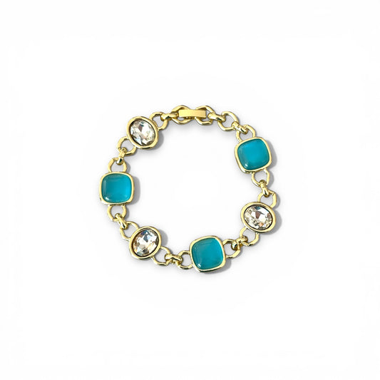 Ocean 14K Rodyum Kaplama Bileklik