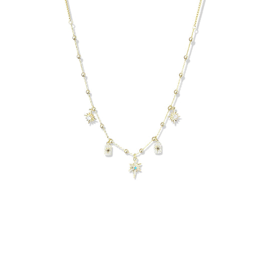 Notas 14k Rengi Boyut Ayarlanabilir Kolye