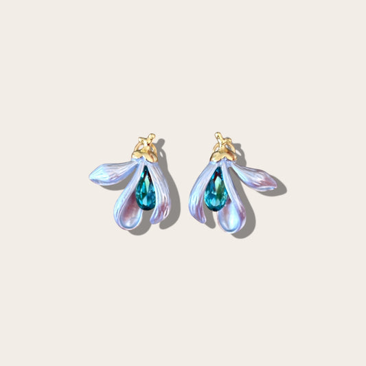 DayDream 14k Rengi Rodyum Kaplama Küpe