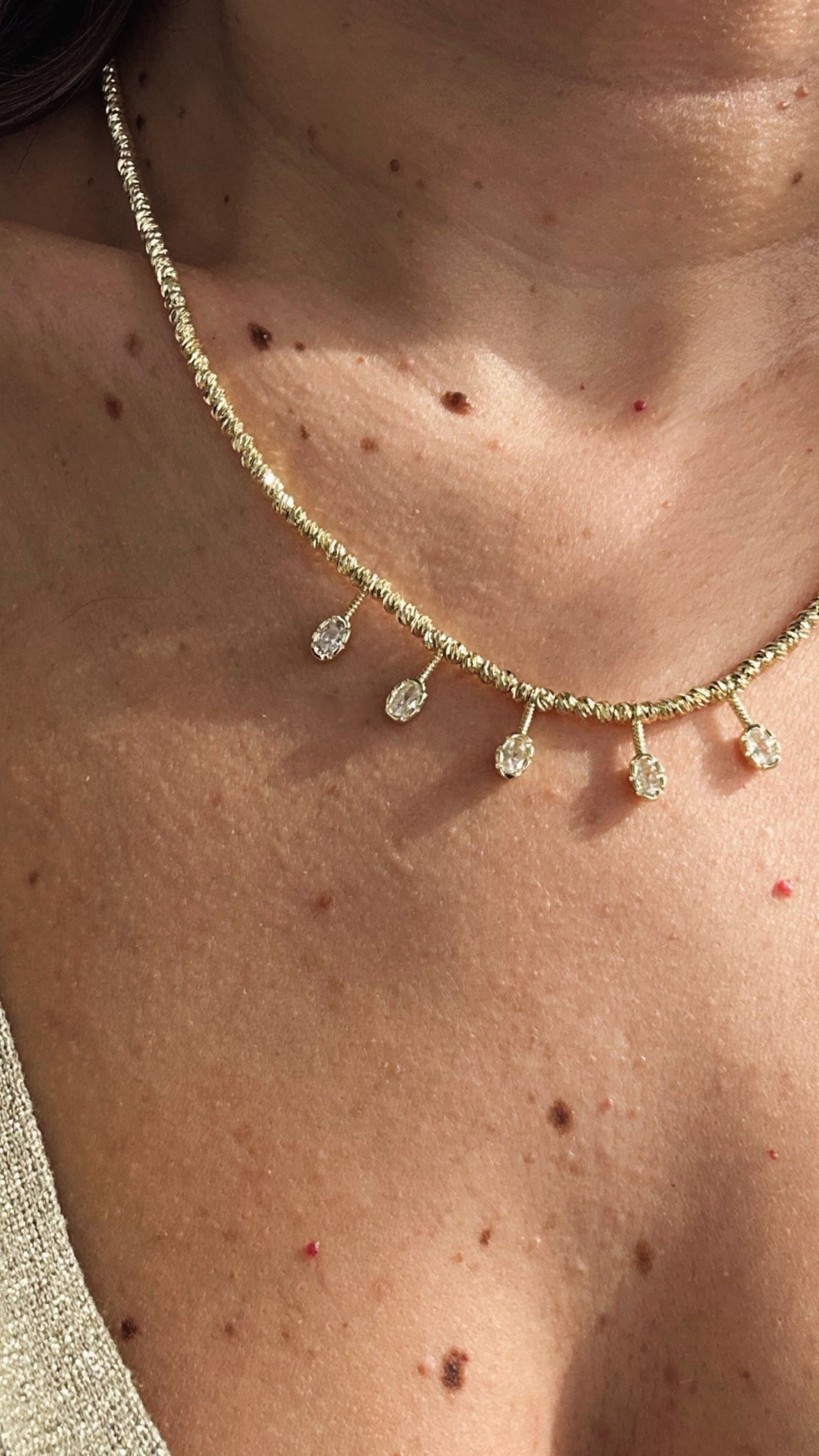 Dunne 14k Color Adjustable Necklace