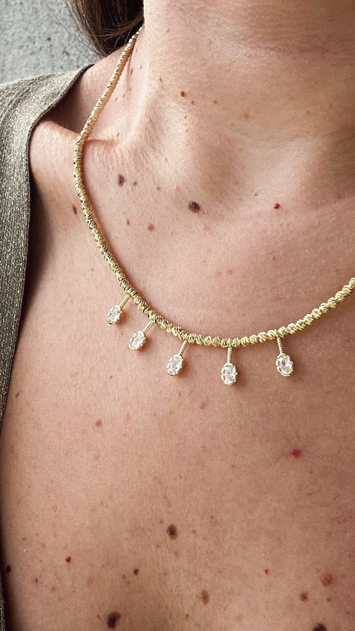 Dunne 14k Color Adjustable Necklace