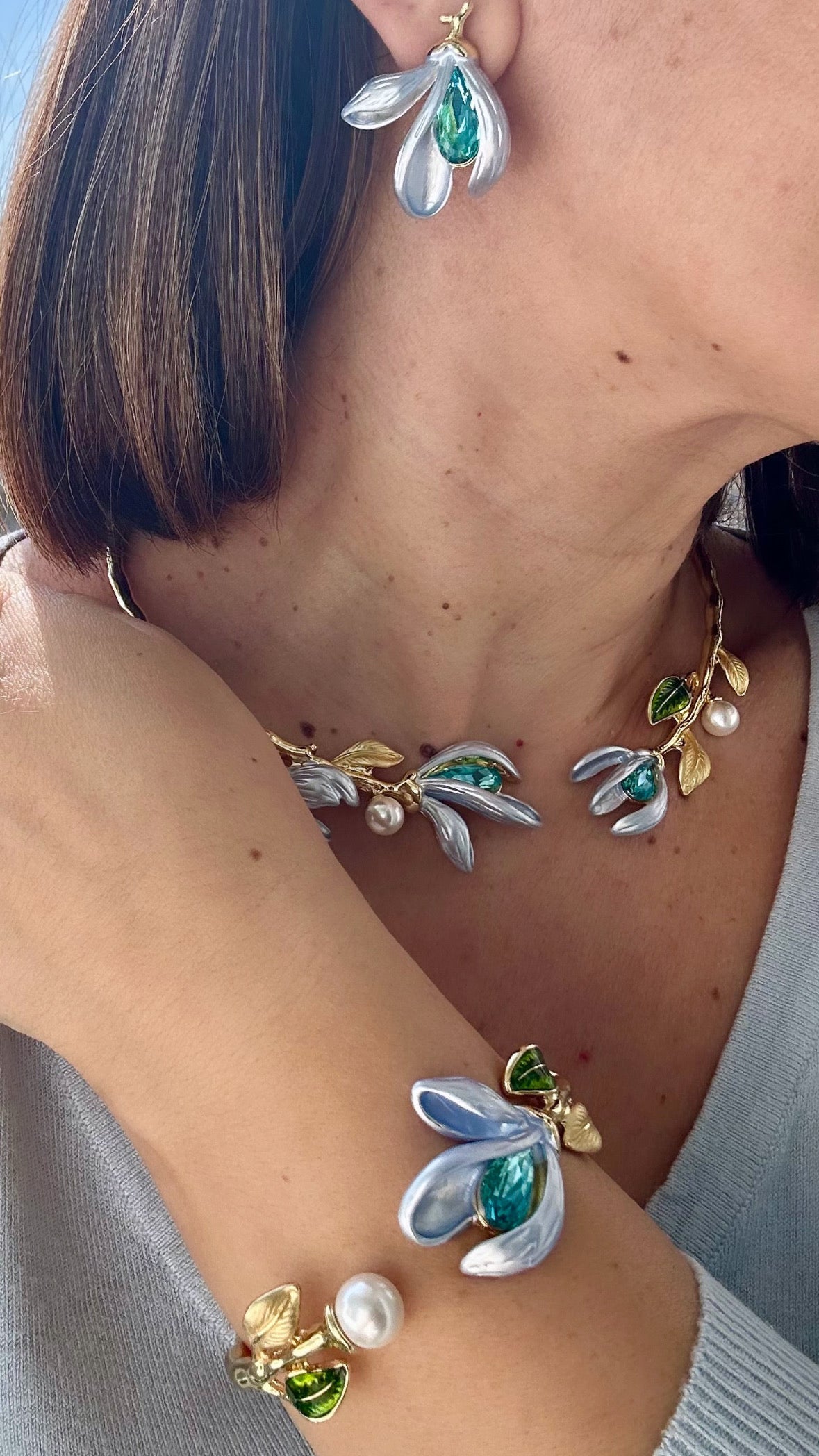 Daydream 14k Rodyum Kaplama Kolye