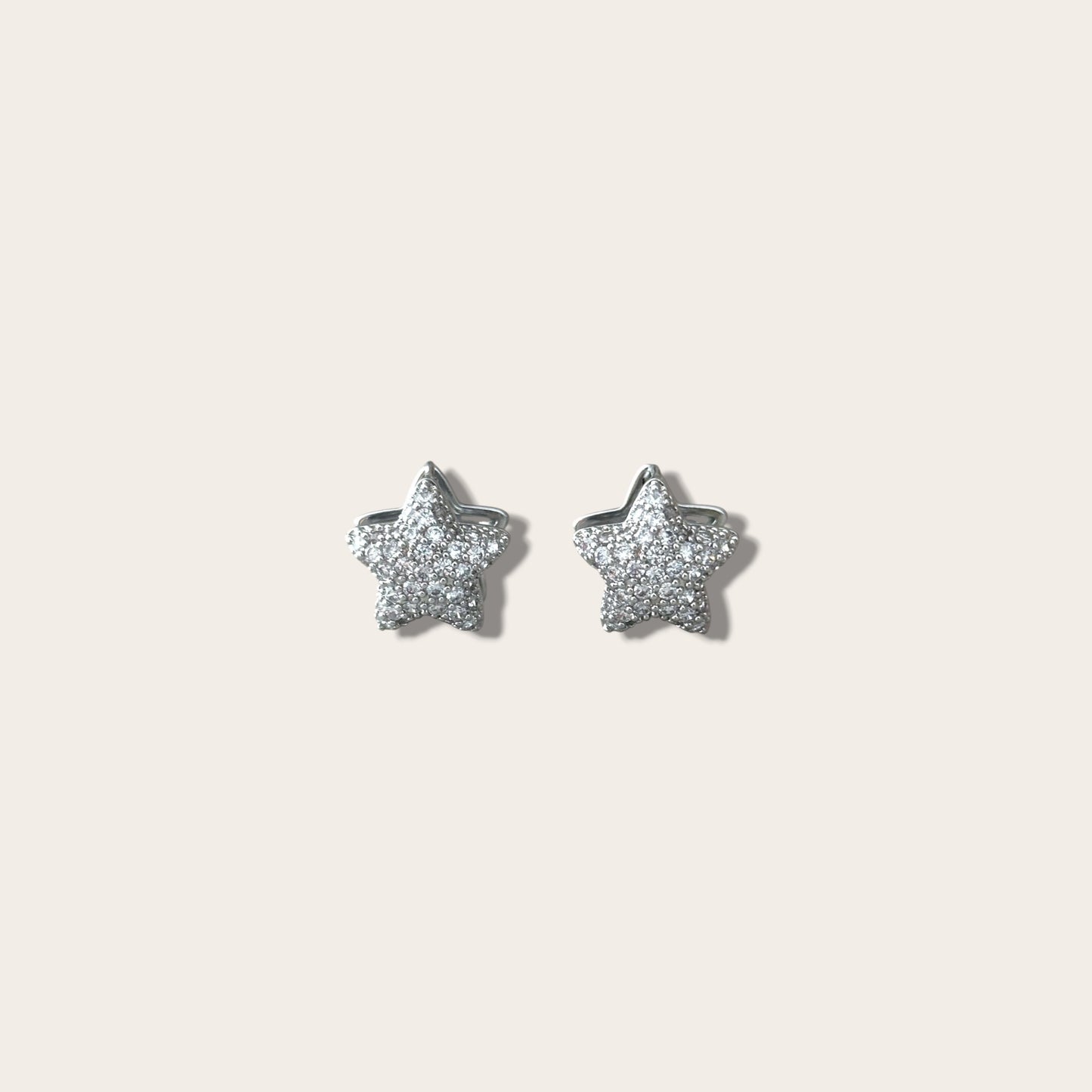 Silver Era Star Earring