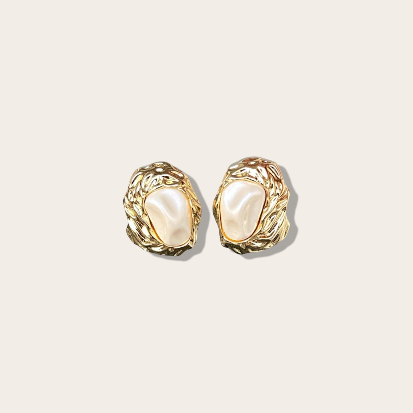 Era 14K Rhodium Plated Earrings