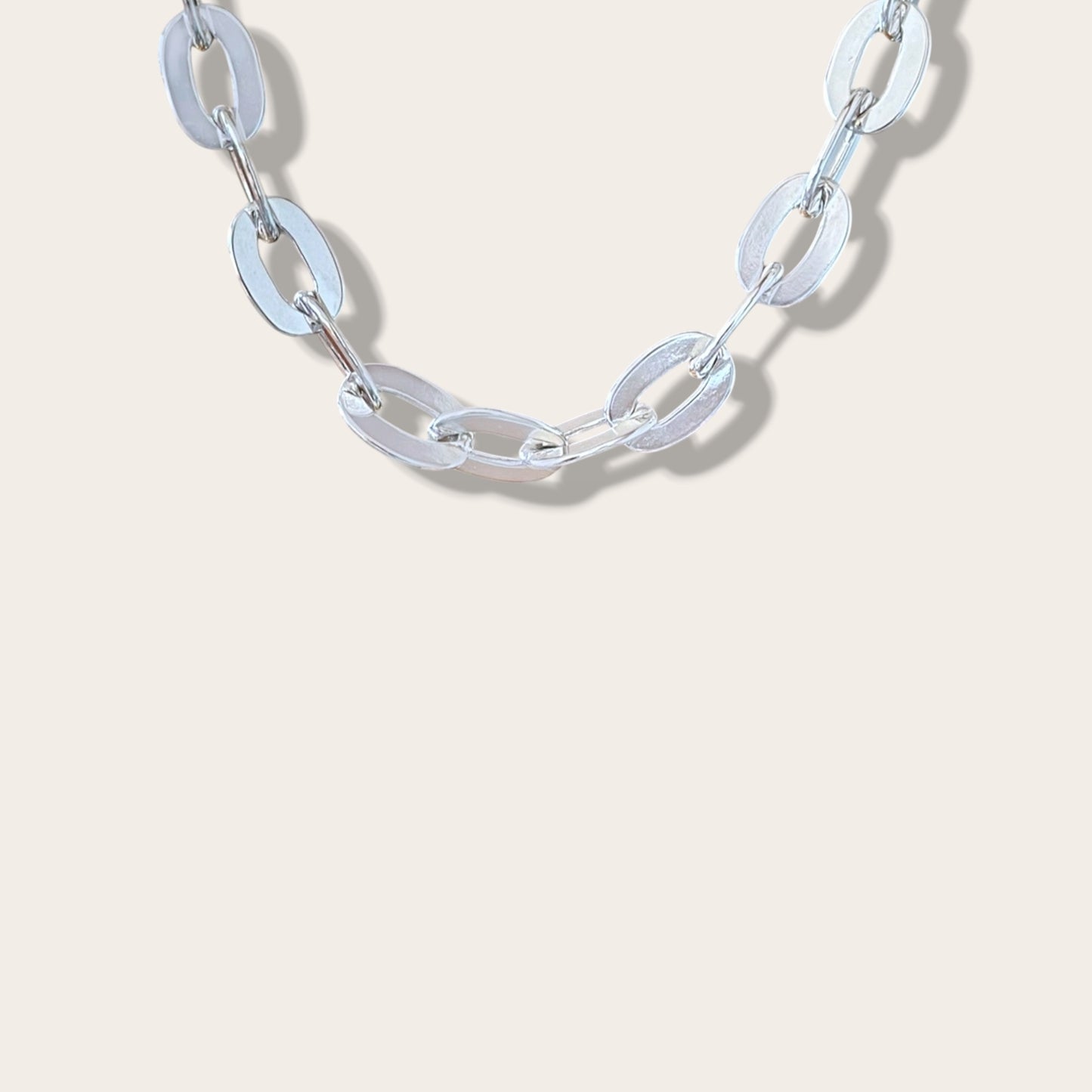 Emily Rhodium Plated Necklace