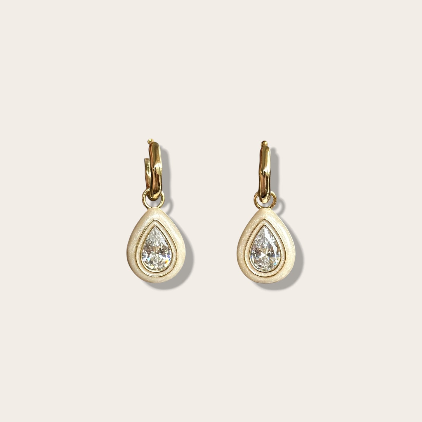 Bella-S 14K Rhodium Plated Dangle Earrings