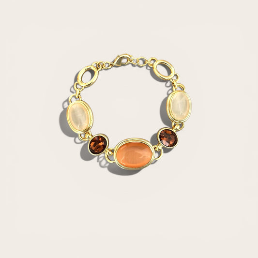 Timeless Echo 14k Rodyum Kaplama Bileklik