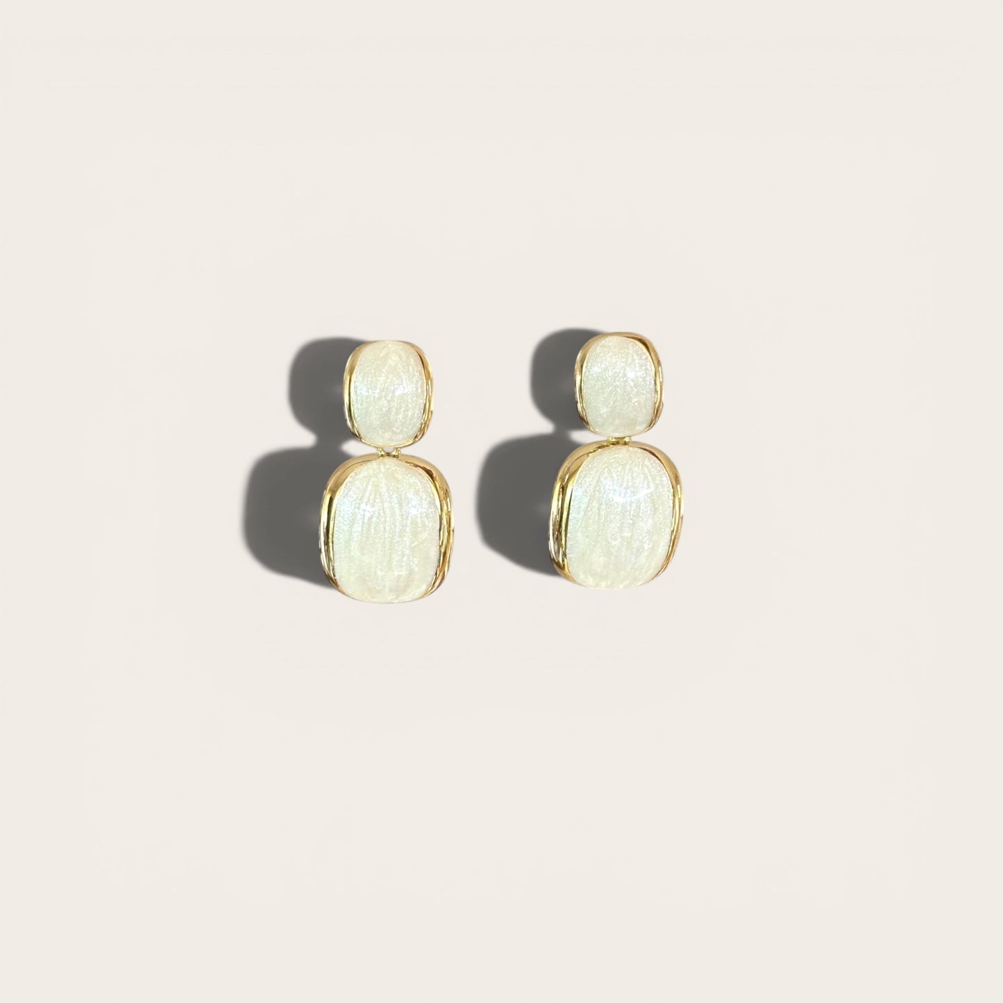 Lonna 14K Rhodium Plated Dangle Earrings