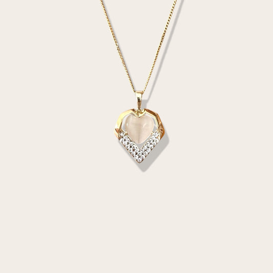 Fonos 14k Rhodium Plated Necklace
