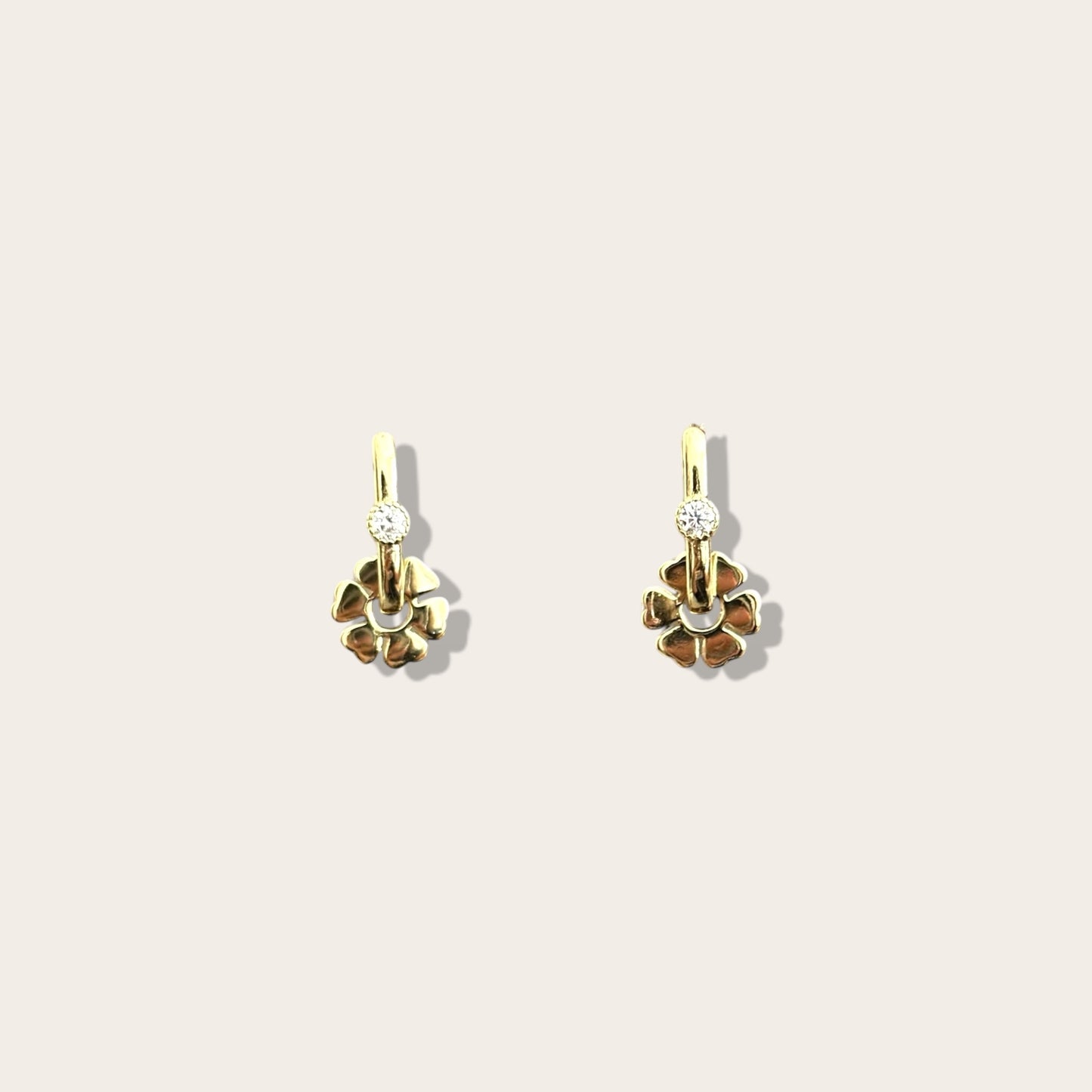 Guonca 14K Color Rhodium Plated Earrings