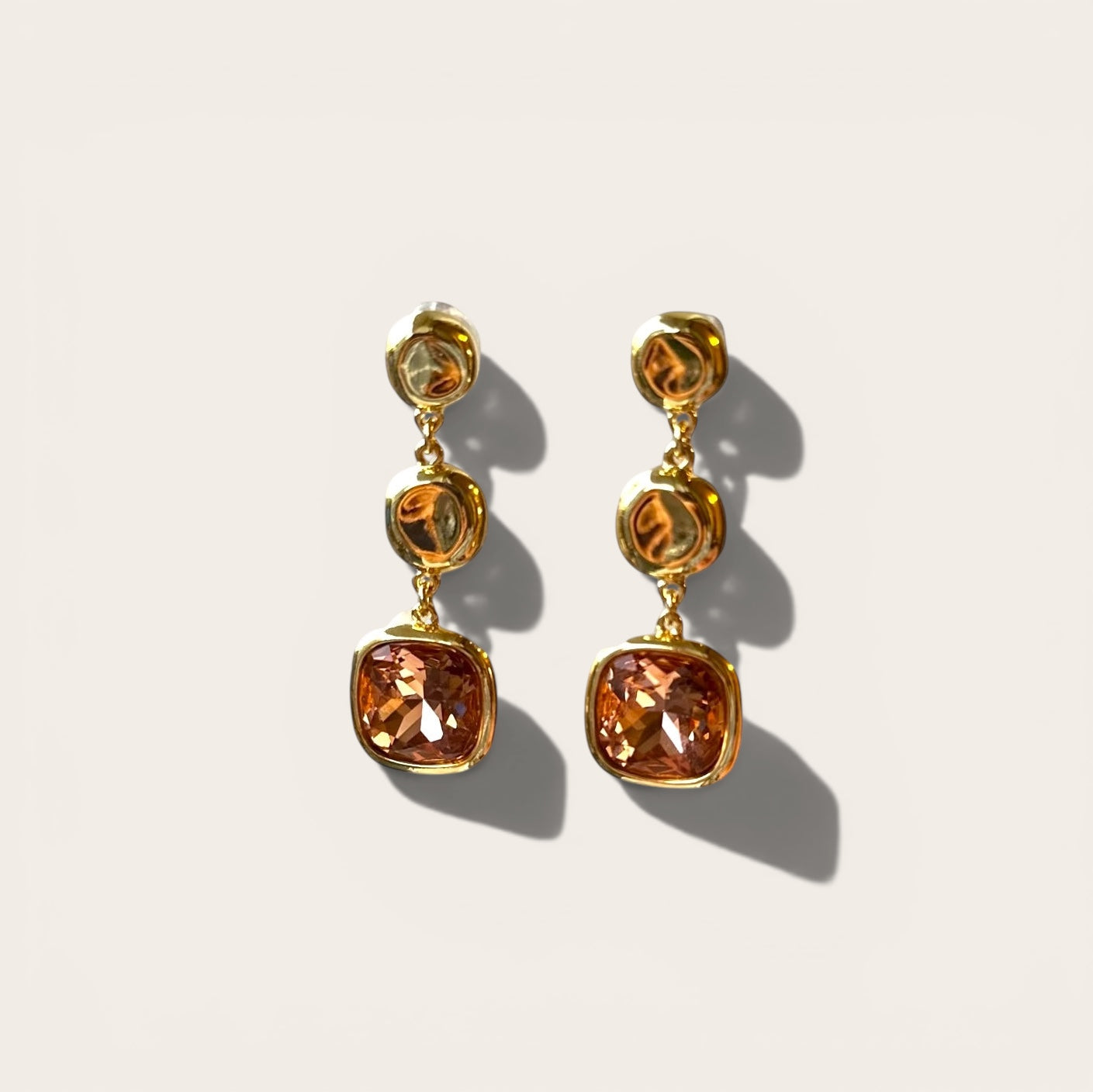 Devito 14K Rhodium Plated Dangle Earrings