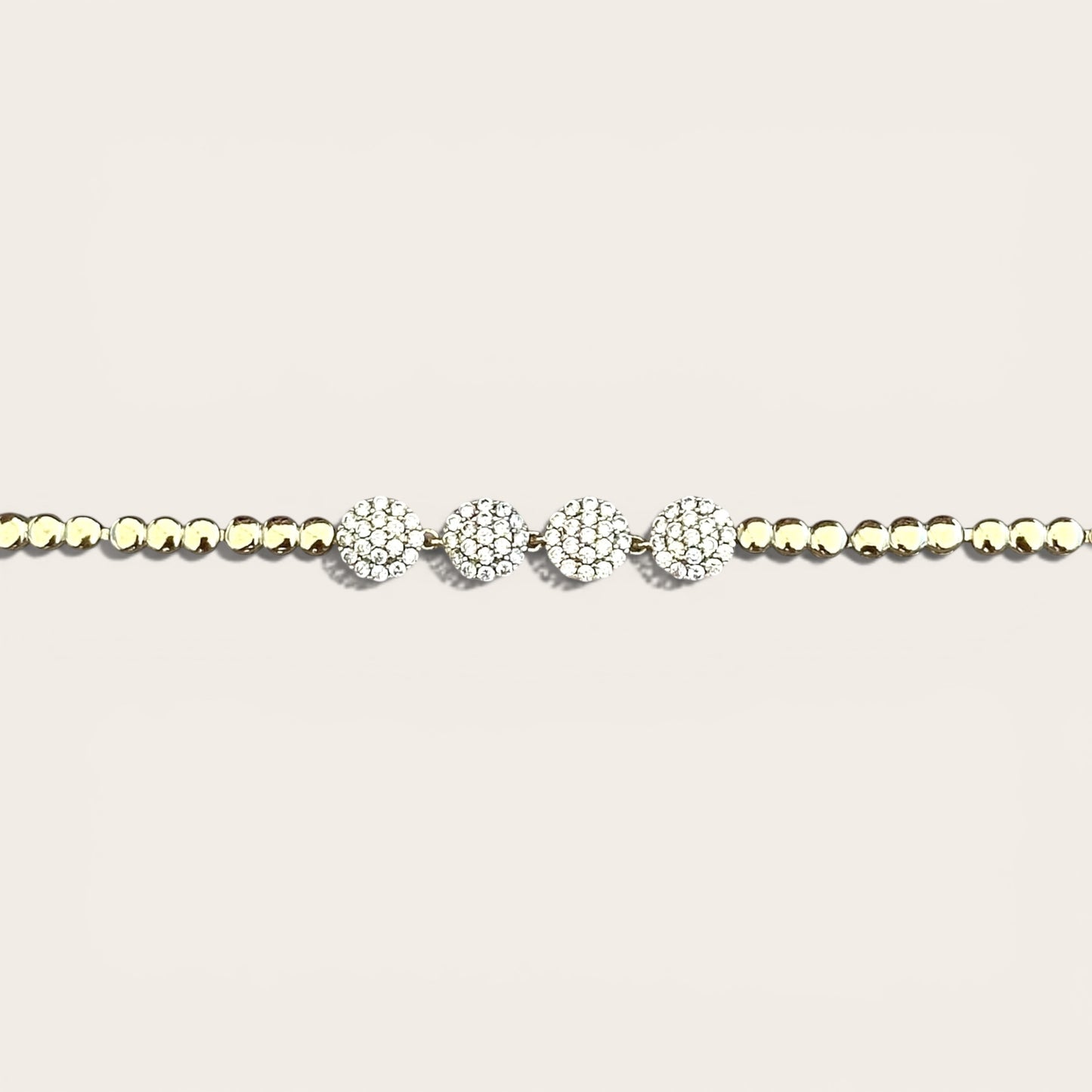 Mina 14k Rhodium Plated Bracelet