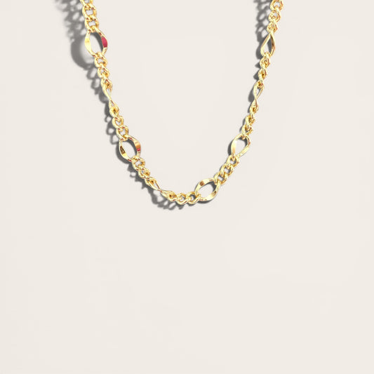 Betty 14k Rodyum Kaplama 45cm Zincir