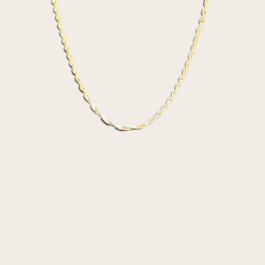 Felissa 18k 45cm Rose Rhodium Plated Chain