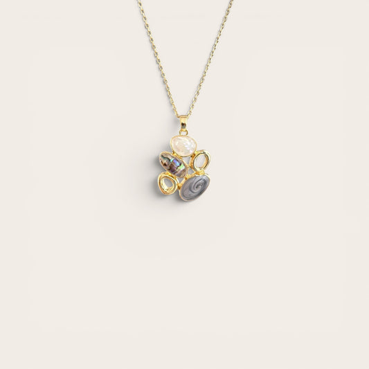 Lapearl 14k Rhodium-Plated Necklace