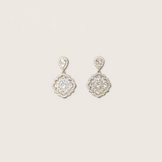 Fenvy 14k Rhodium Plated Earrings