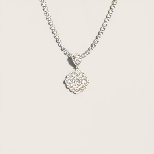 Fenvy 14k Rhodium Plated Necklace