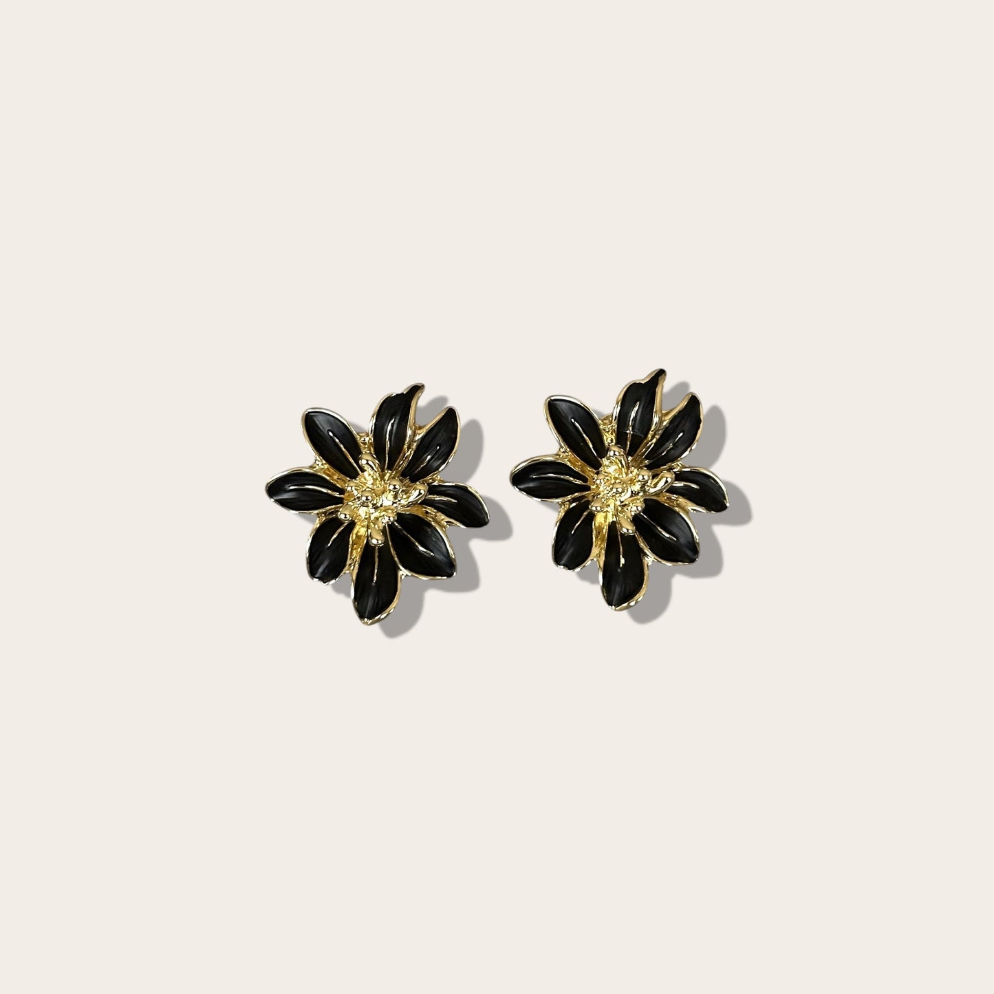 Reef Vanilla 14K Rhodium Plated Earrings