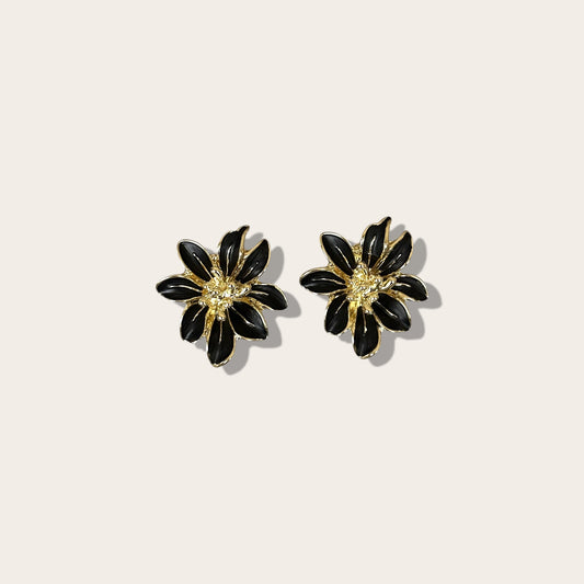 Reef Vanilla 14K Rhodium Plated Earrings
