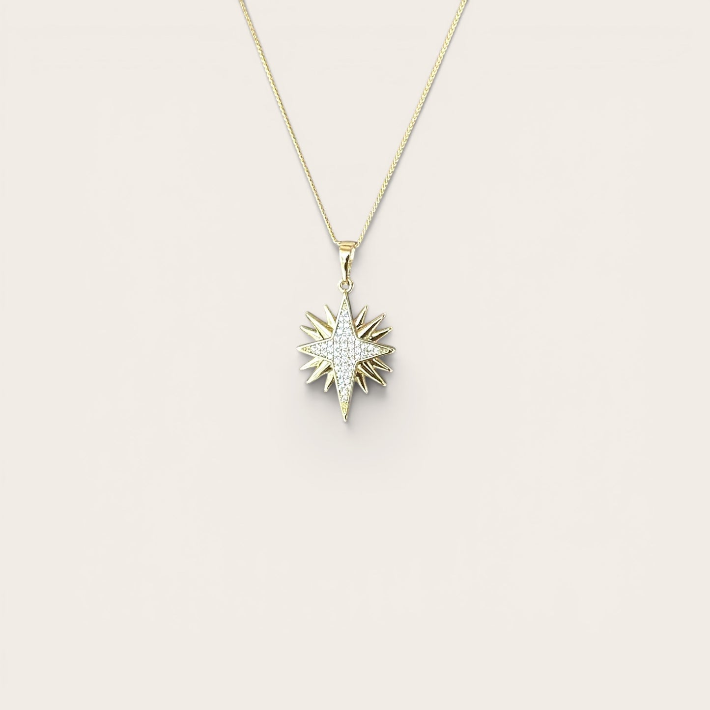 Mirelle 14k Rhodium Plated Necklace