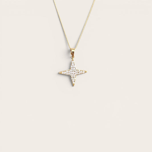 Juno 14k Rodyum Kaplama Kolye