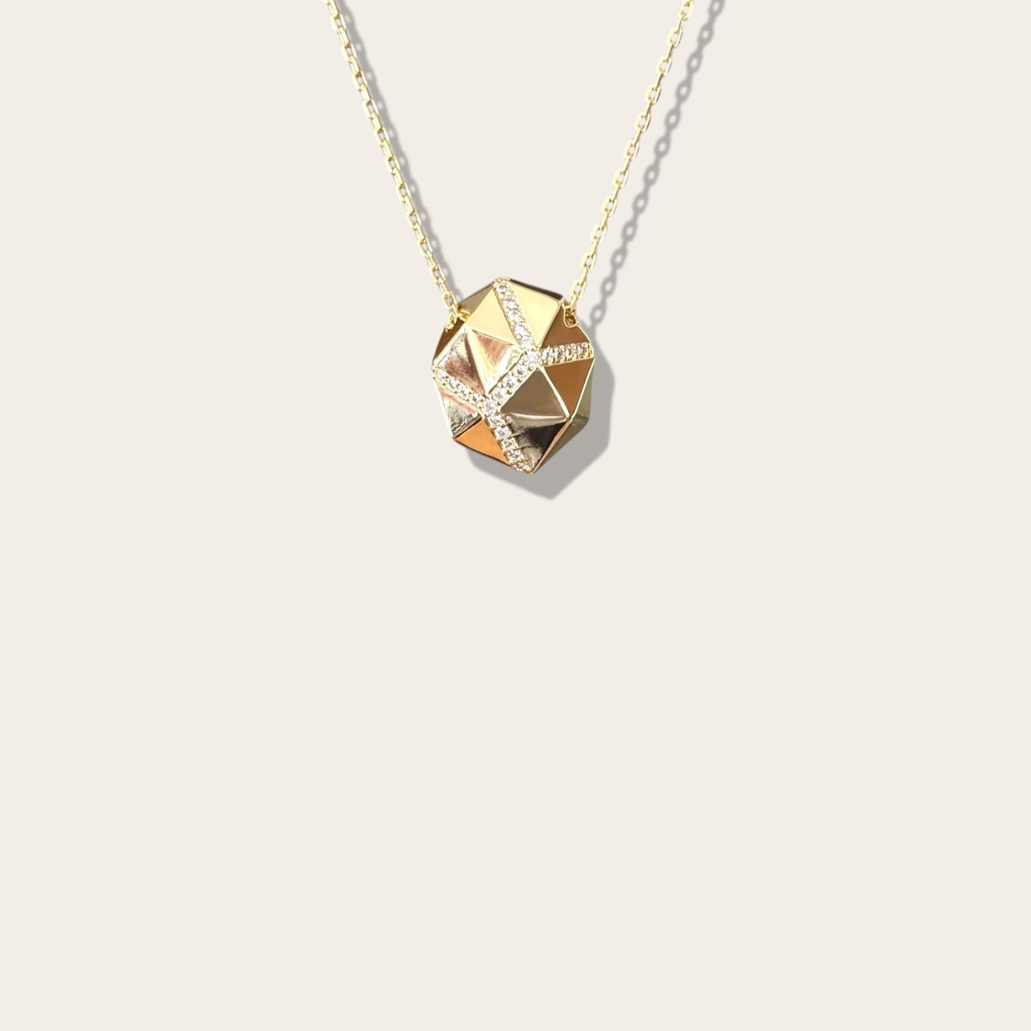 Venus 14k Rhodium Plated Necklace