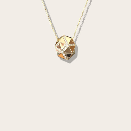 Venus 14k Rodyum Kaplama Kolye