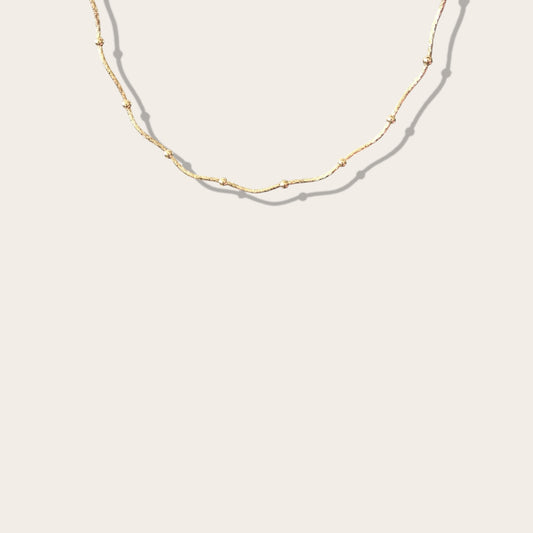 Ada 14k Rodyum Kaplama Kolye