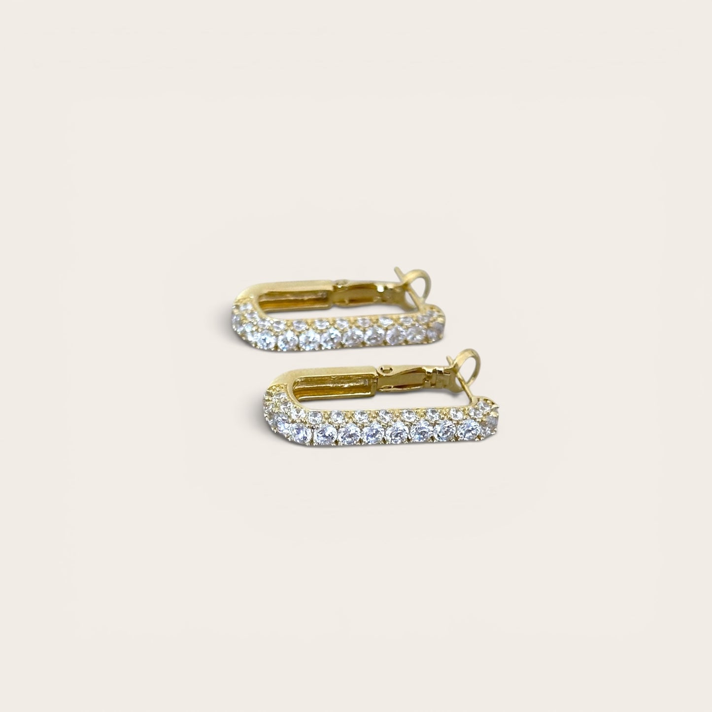 Clim 14k Rhodium Plated Earrings