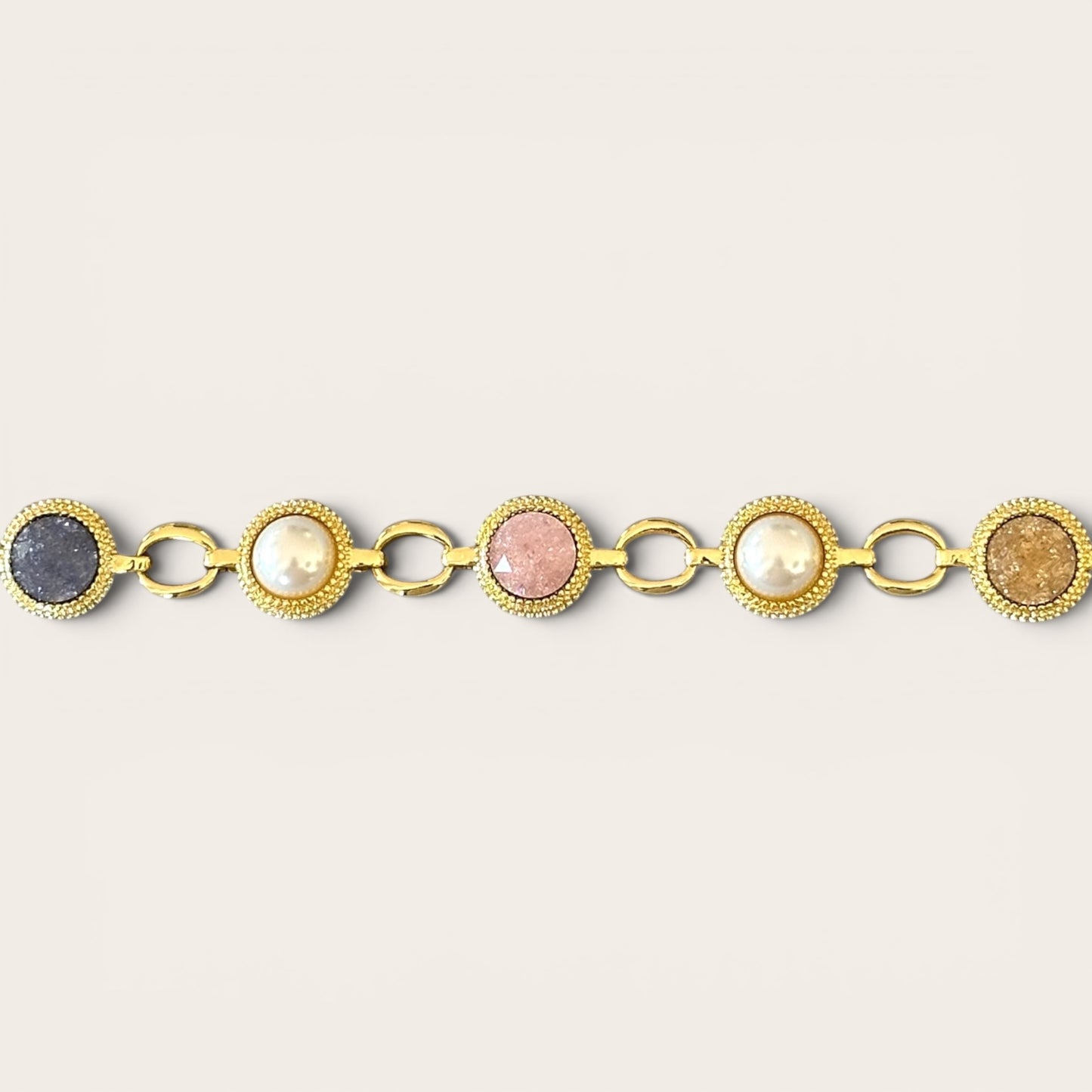 Opera 14K Rhodium Plated Bracelet