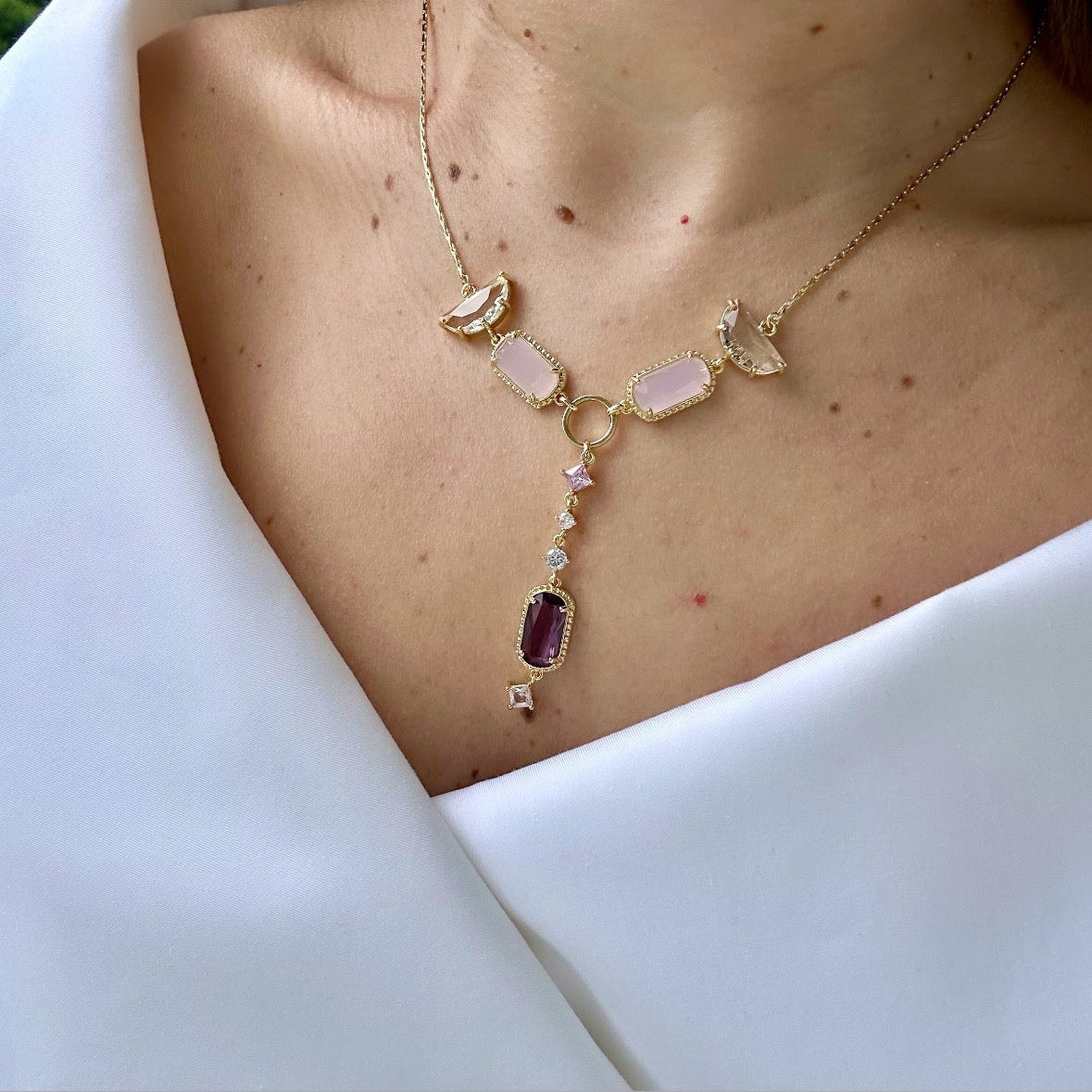 Nube 14k Color Necklace