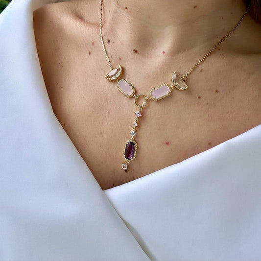 Nube 14k Rengi Kolye