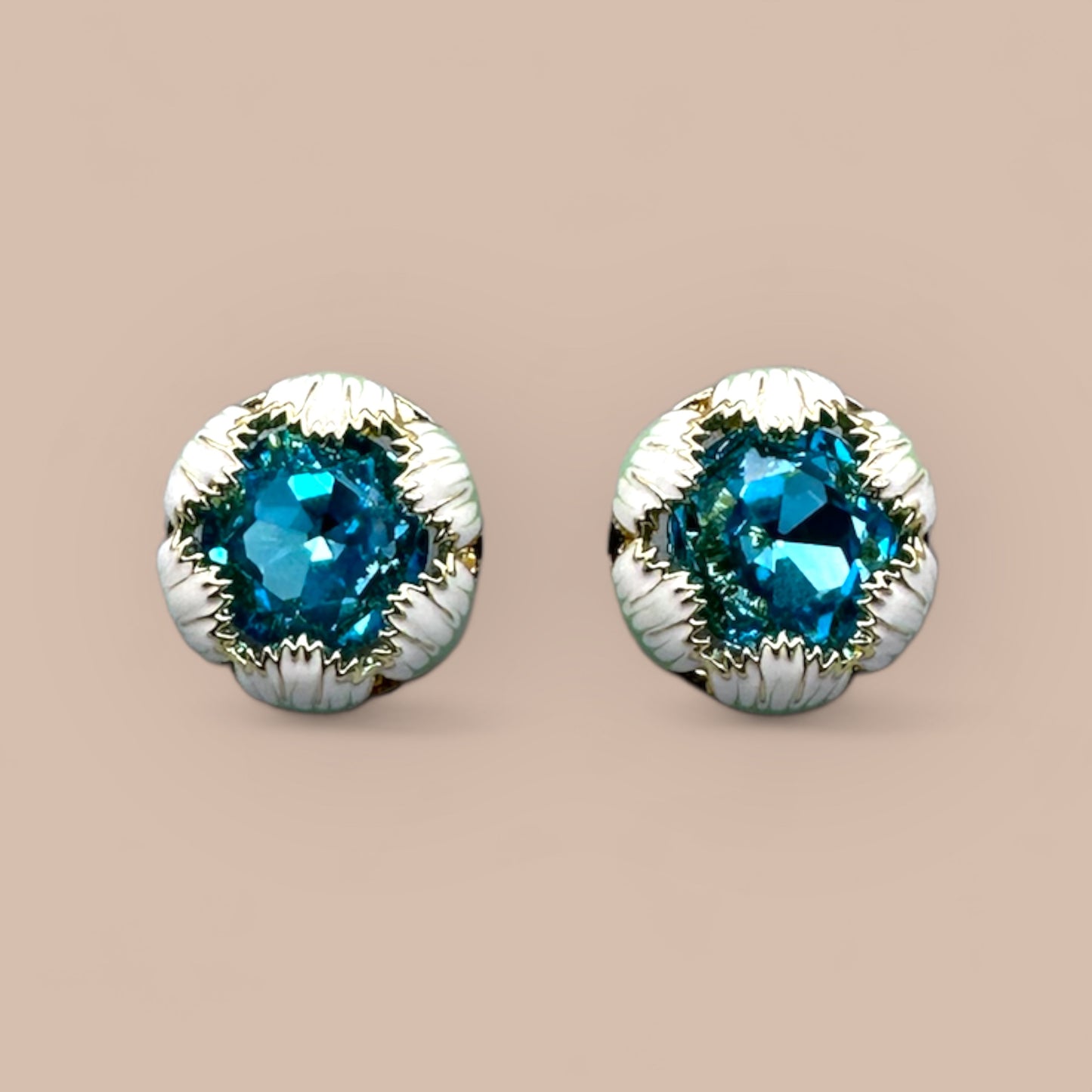 Blue Star Earring